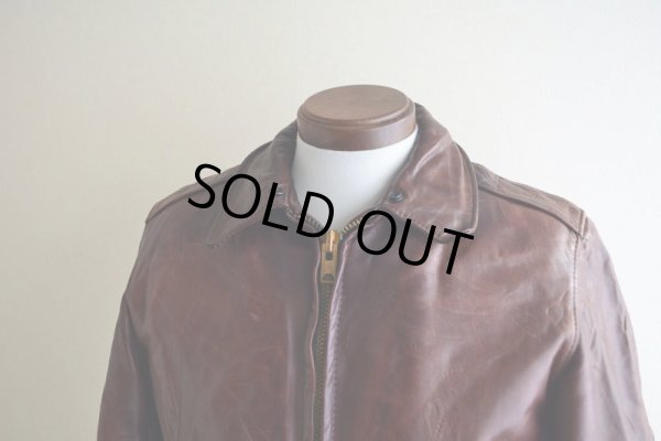 画像6: 1970s unknown レザージャケット　 裏地ムートンボア　 表記36 