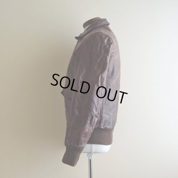 画像4: 1970s unknown レザージャケット　 裏地ムートンボア　 表記36 