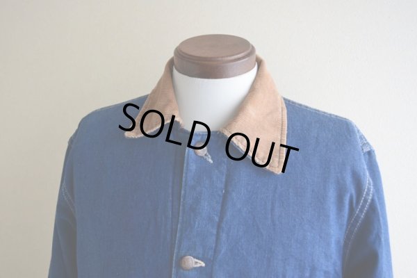 画像7: 1970s BIGSMITH デニムカバーオール  裏地キルティング  実寸L