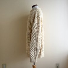 画像4: 1990s L.L.BEAN フィッシャーマンセーター　 MADE IN IRELAND　 表記L  (4)