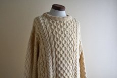 画像8: 1990s L.L.BEAN フィッシャーマンセーター　 MADE IN IRELAND　 表記L  (8)
