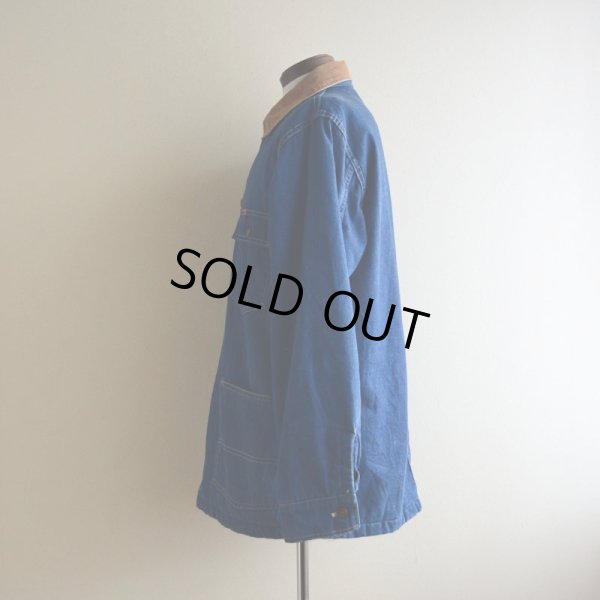 画像4: 1970s BIGSMITH デニムカバーオール  裏地キルティング  実寸L