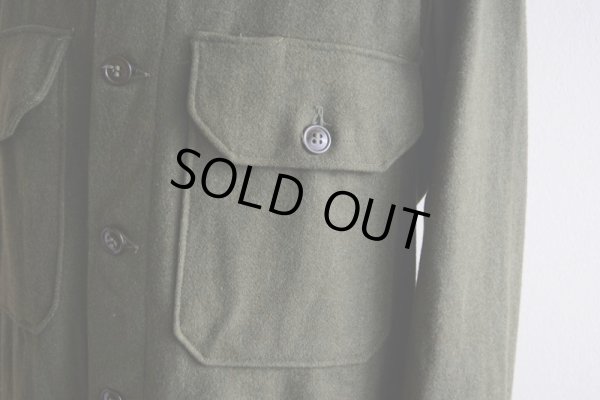 画像10: 1950s US.ARMY ウールシャツ　 表記M 