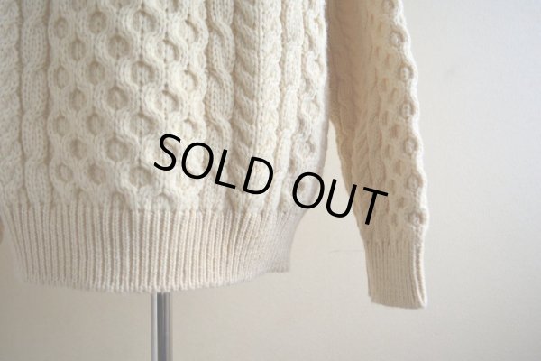 画像9: 1990s L.L.BEAN フィッシャーマンセーター　 MADE IN IRELAND　 表記L 