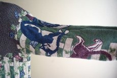 画像12: Sugar Street Weavers ネコ柄ゴブランコットンセーター　 MADE IN USA　 表記ONE SIZE  (12)
