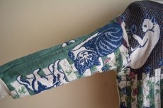 画像11: Sugar Street Weavers ネコ柄ゴブランコットンセーター　 MADE IN USA　 表記ONE SIZE  (11)