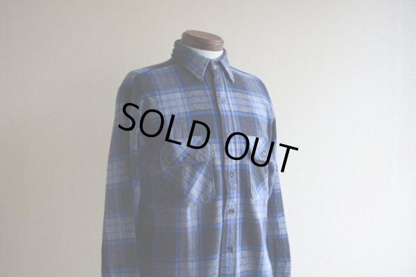 画像7: 1980s FIVEBROTHER ヘビーネルシャツ  表記M