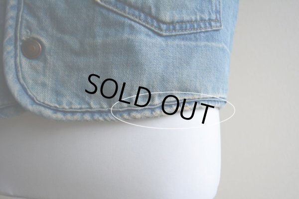 画像15: 1970s Carhartt デニムボアベスト　 表記M 