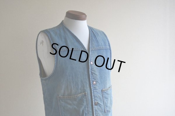 画像8: 1970s Carhartt デニムボアベスト　 表記M 