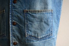 画像11: 1970s Carhartt デニムボアベスト　 表記M  (11)
