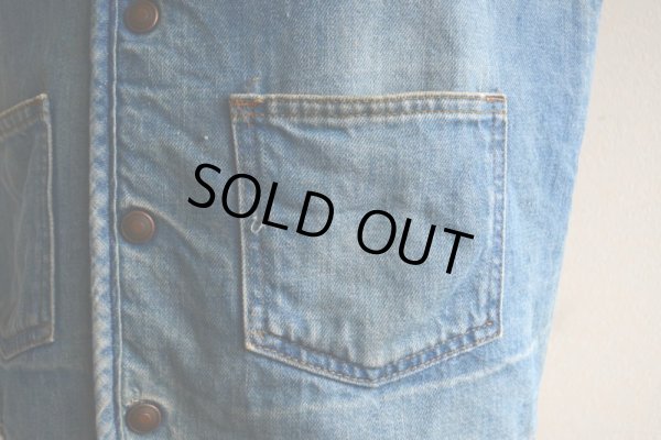 画像11: 1970s Carhartt デニムボアベスト　 表記M 