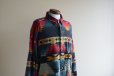 画像7: 1980s Woolrich ネイティブ柄シャモアクロスシャツ　 MADE IN USA　 実寸XL 