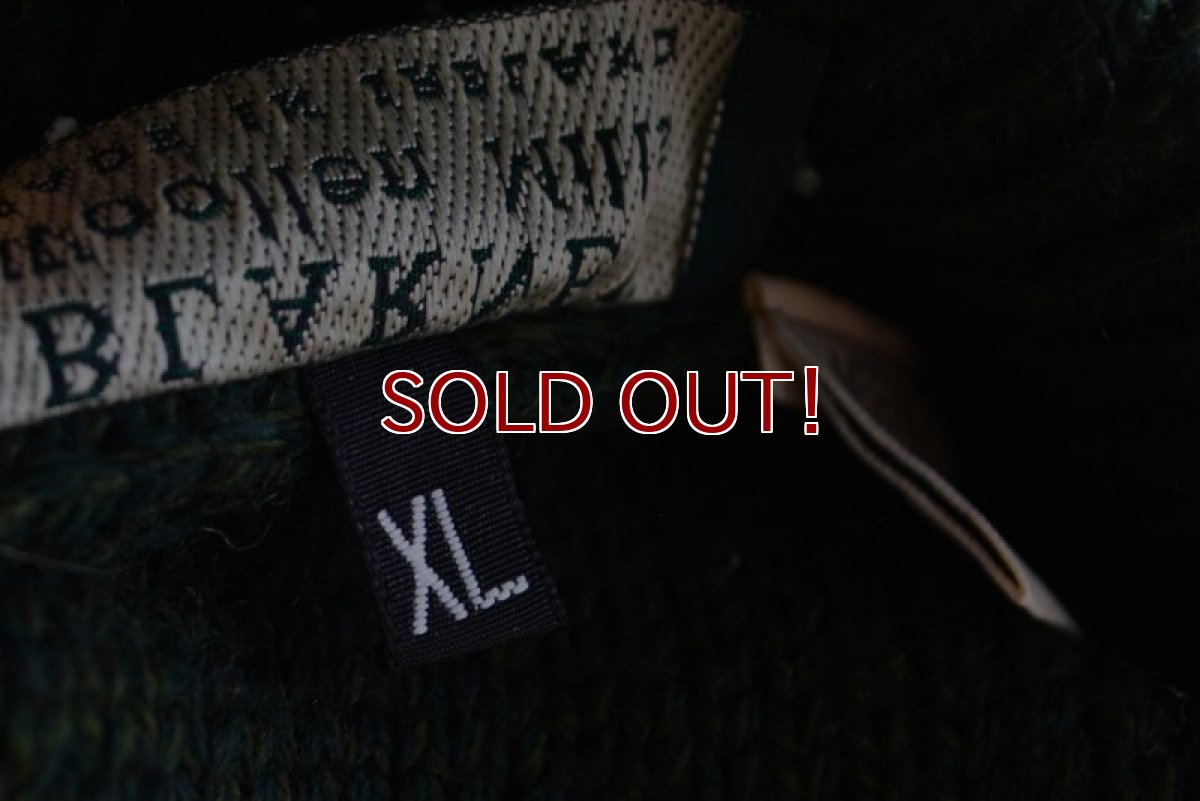 画像6: BLARNEY WOOLLEN MILLS タートルネック フィッシャーマンセーター　 MADE IN IRELAND　 表記XL  (6)