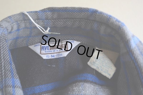 画像5: 1980s FIVEBROTHER ヘビーネルシャツ  表記M