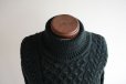 画像7: BLARNEY WOOLLEN MILLS タートルネック フィッシャーマンセーター　 MADE IN IRELAND　 表記XL 