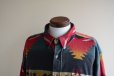 画像6: 1980s Woolrich ネイティブ柄シャモアクロスシャツ　 MADE IN USA　 実寸XL 