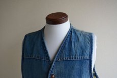画像7: 1970s Carhartt デニムボアベスト　 表記M  (7)