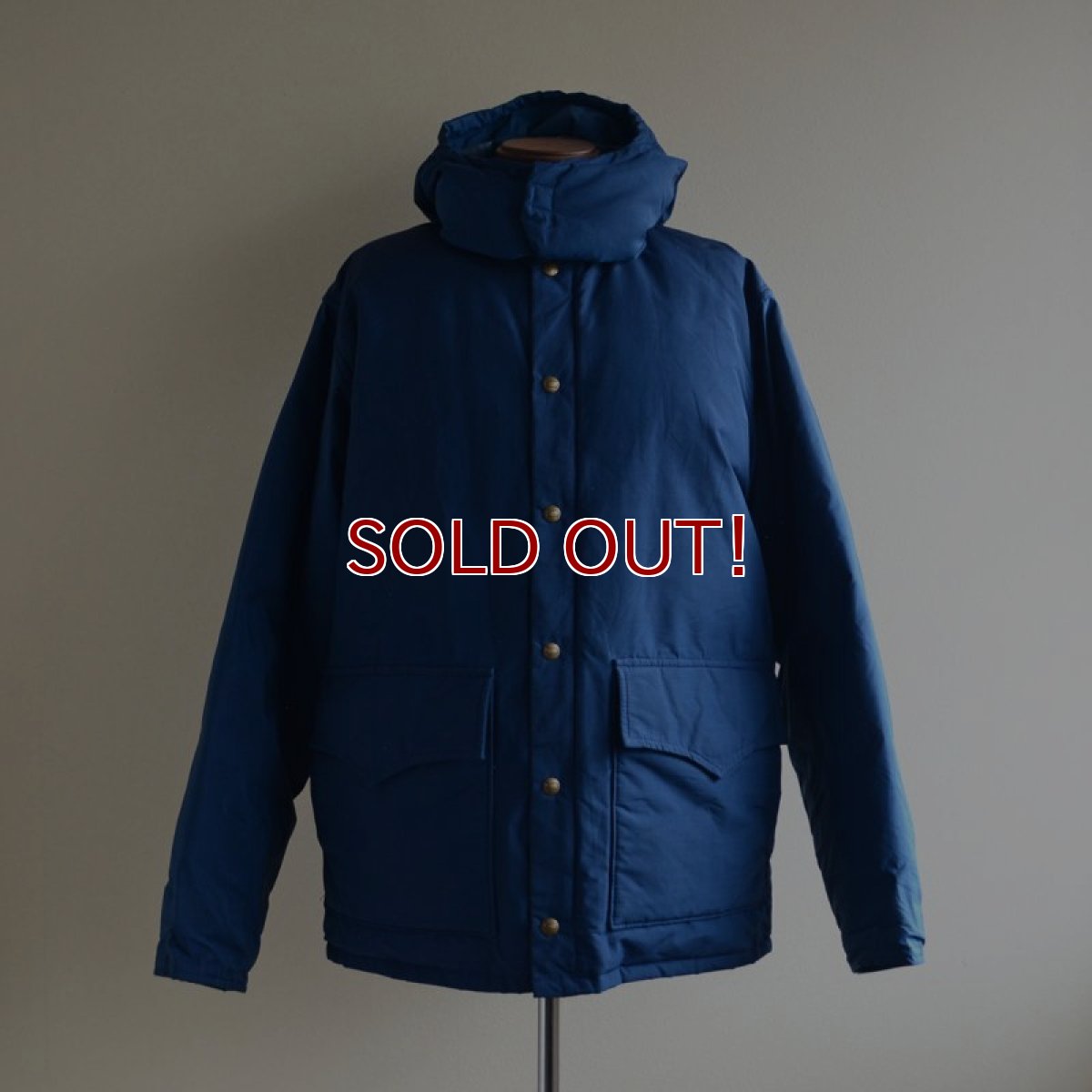 画像1: 1970s Woolrich フード付きダウンジャケット　 表記L  (1)