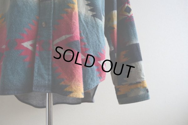 画像9: 1980s Woolrich ネイティブ柄シャモアクロスシャツ　 MADE IN USA　 実寸XL 