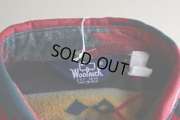 画像5: 1980s Woolrich ネイティブ柄シャモアクロスシャツ　 MADE IN USA　 実寸XL 