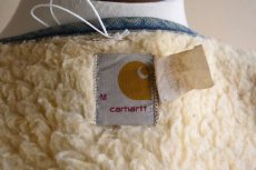 画像6: 1970s Carhartt デニムボアベスト　 表記M  (6)