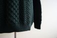 画像10: BLARNEY WOOLLEN MILLS タートルネック フィッシャーマンセーター　 MADE IN IRELAND　 表記XL 