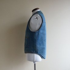 画像4: 1970s Carhartt デニムボアベスト　 表記M  (4)