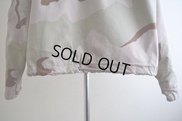 画像17: 2000s US.MILITARY ケミカルプロテクティブパーカー　 3Cデザートカモ　 表記MEDIUM-REGULAR 