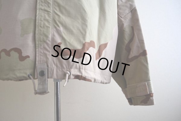 画像14: 2000s US.MILITARY ケミカルプロテクティブパーカー　 3Cデザートカモ　 表記MEDIUM-REGULAR 