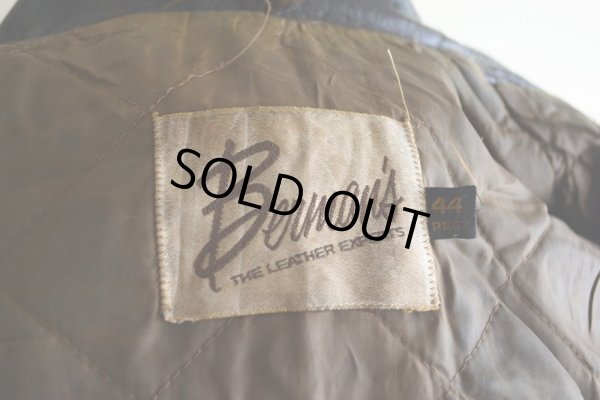 画像6: 1970s Berman's ダブルライダース レザージャケット  表記44