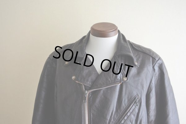 画像7: 1970s Berman's ダブルライダース レザージャケット  表記44