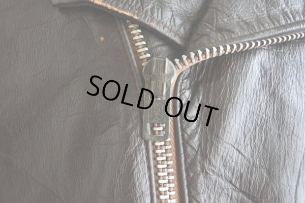 画像8: 1970s Berman's ダブルライダース レザージャケット  表記44