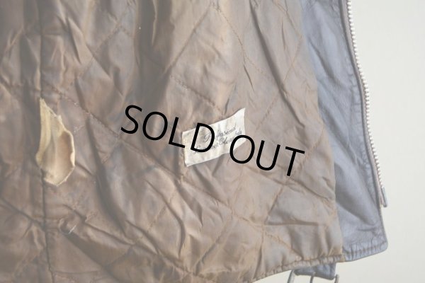 画像19: 1970s Berman's ダブルライダース レザージャケット  表記44