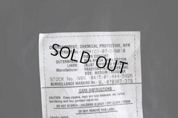 画像7: 2000s US.MILITARY ケミカルプロテクティブパーカー　 3Cデザートカモ　 表記MEDIUM-REGULAR 