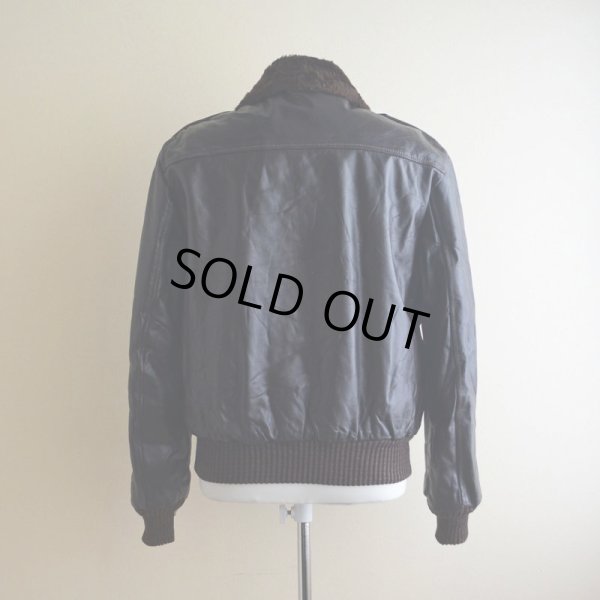 画像3: 1970s WILLIAM BARRY G-1 TYPE レザージャケット　 表記40 