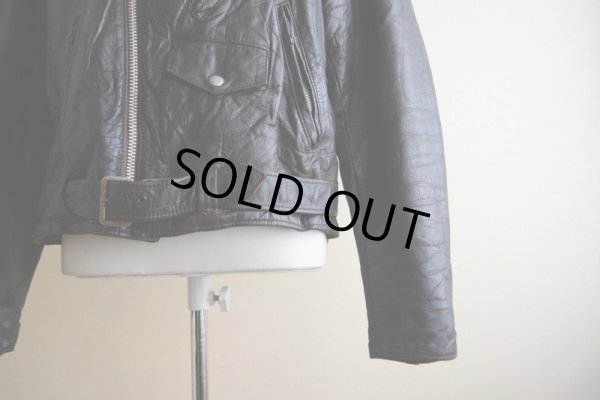 画像12: 1970s Berman's ダブルライダース レザージャケット  表記44