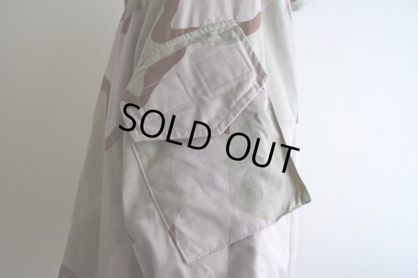 画像18: 2000s US.MILITARY ケミカルプロテクティブパーカー　 3Cデザートカモ　 表記MEDIUM-REGULAR 