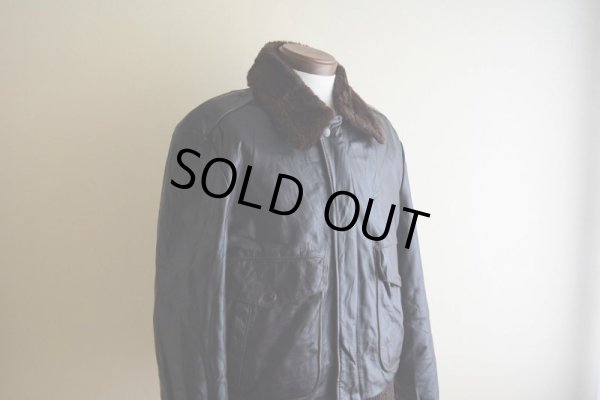 画像8: 1970s WILLIAM BARRY G-1 TYPE レザージャケット　 表記40 