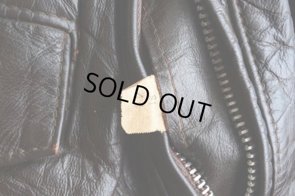 画像10: 1970s Berman's ダブルライダース レザージャケット  表記44