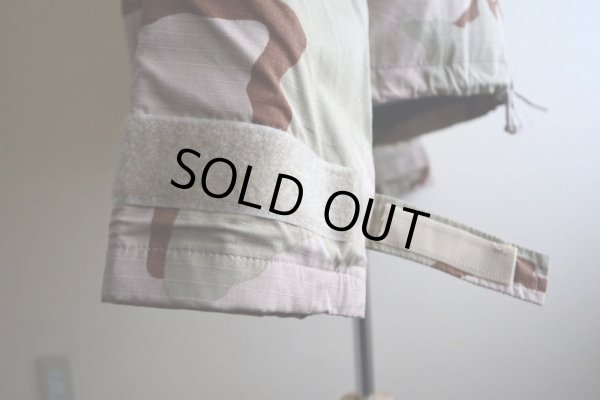 画像16: 2000s US.MILITARY ケミカルプロテクティブパーカー　 3Cデザートカモ　 表記MEDIUM-REGULAR 