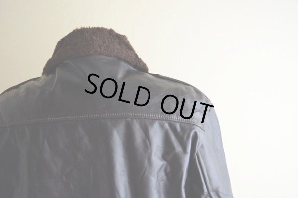 画像17: 1970s WILLIAM BARRY G-1 TYPE レザージャケット　 表記40 