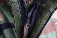 画像13: 1990s US.MILITARY ケミカルプロテクティブパーカー　 バックステンシル　 表記MEDIUM-REGULAR  (13)