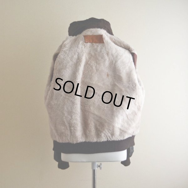 画像5: 1970s WILLIAM BARRY G-1 TYPE レザージャケット　 表記40 