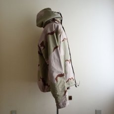 画像2: 2000s US.MILITARY ケミカルプロテクティブパーカー　 3Cデザートカモ　 表記MEDIUM-REGULAR  (2)