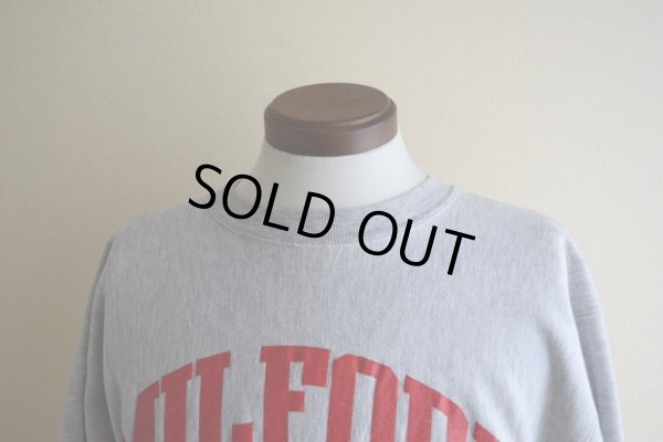 画像7: 1980s Champion リバースウィーブスウェット　 MILFORD FOOTBALL　 表記XL 