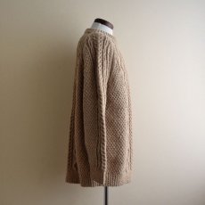 画像2: Unknown フィッシャーマンセーター　 実寸L-XL  (2)