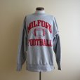 画像1: 1980s Champion リバースウィーブスウェット　<br>MILFORD FOOTBALL　<br>表記XL<br> (1)