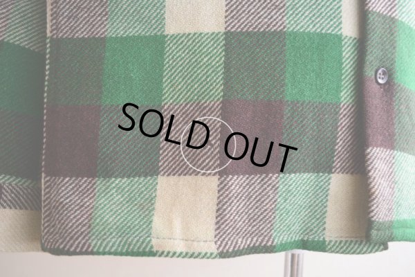 画像15: 1940s〜 BRENT ウールシャツ　 実寸ML 