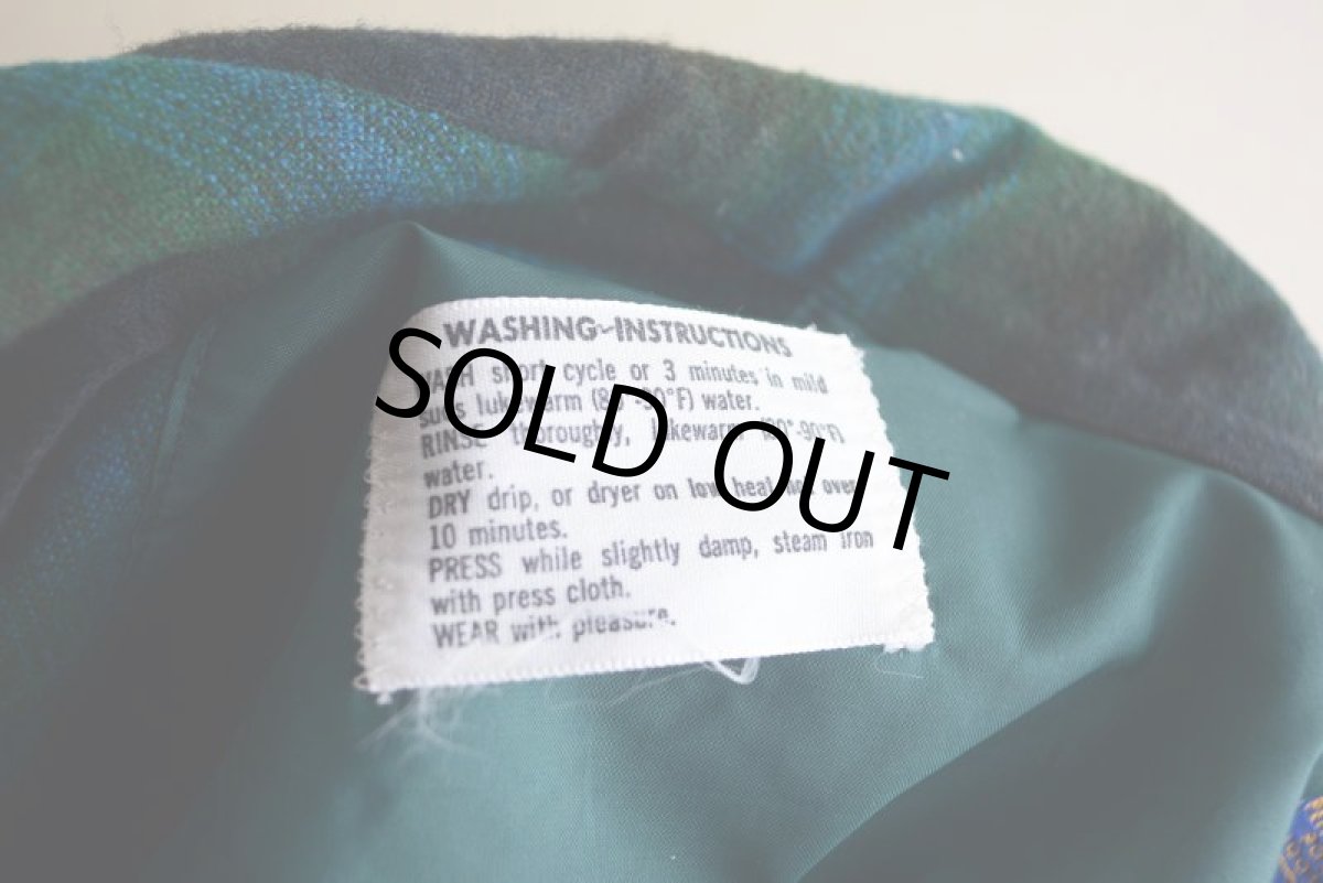 画像12: 1960s PENDLETON ウールシャツ　 オンブレーチェック　 表記M  (12)