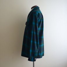 画像4: 1960s PENDLETON ウールシャツ　 オンブレーチェック　 表記M  (4)